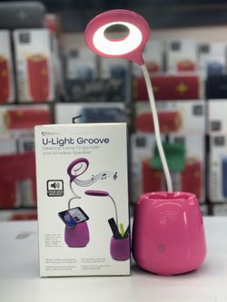 Desktop Lamp with Wireless Speaker