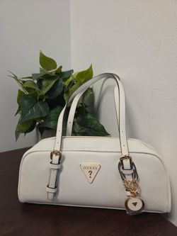 GUESS Zina Mini Shoulder Bag Cream