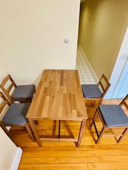 IKEA Almost New dining Table and chairs