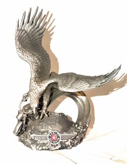Harley-Davidson Pewter Eagle Motorcycle Sculpture