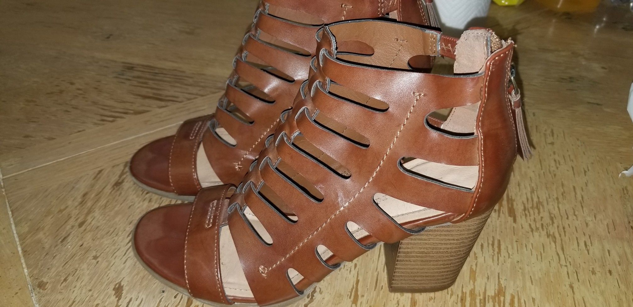Brown sandals