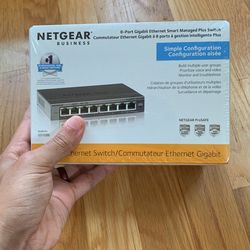 NETGEAR 8-Port Gigabit Ethernet Plus Switch