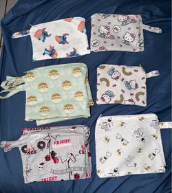 Handmade makeup bags