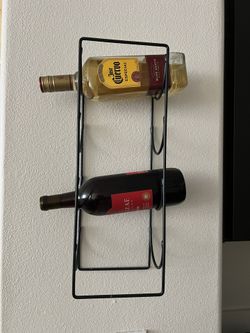 Wine bottles rack