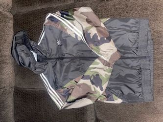 Adidas camo jacket