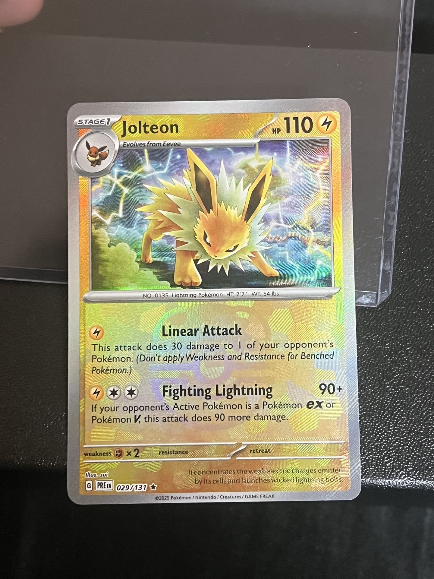 NM/M Jolteon (Master Ball Pattern) - Prismatic Evolutions (29/131)
