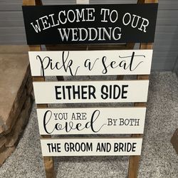 Wedding decor-various Items 