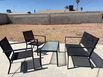 Backyard furniture