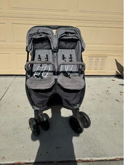 Qaba double stroller