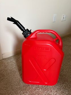 Heavy Duty Portable Gas and Fuel Tank 20 L (5.28 gallons)