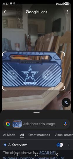 BOOMBOX BLUETOOTH/DALLAS COWBOYS