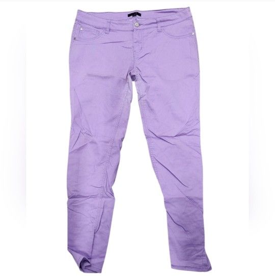 Fire Los Angeles Size 13 Juniors Light Purple Skinny Jeans