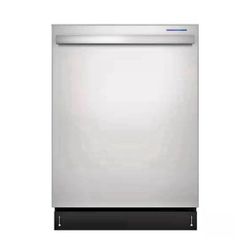 24 in. Top Built-In Tall Tub Dishwasher in Stainless Steel with 6 Cycles 45dBA 