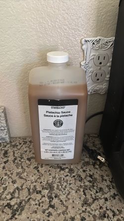 Starbucks Pistachio Sauce