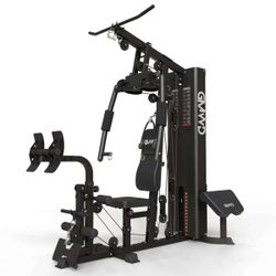 Multi Gym Station with Weight Stack HGS (Black)