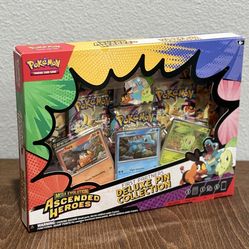 Pokemon Ascended Heroes First Partners Deluxe Pin Collection