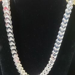 Sterling Silver Franco Chain 