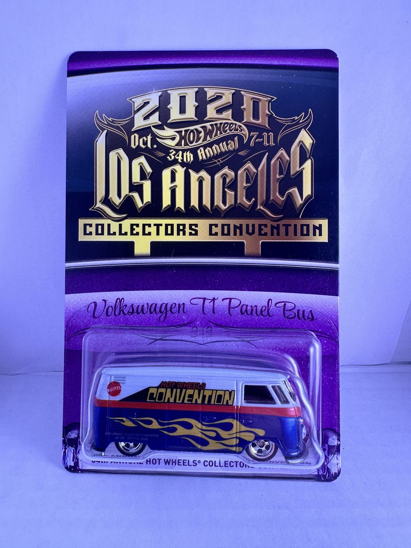 Hot Wheels Convention T1 panel bus