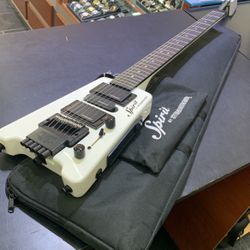 Steinberger Spirit Electric Guitar In Case, Nice Shape!