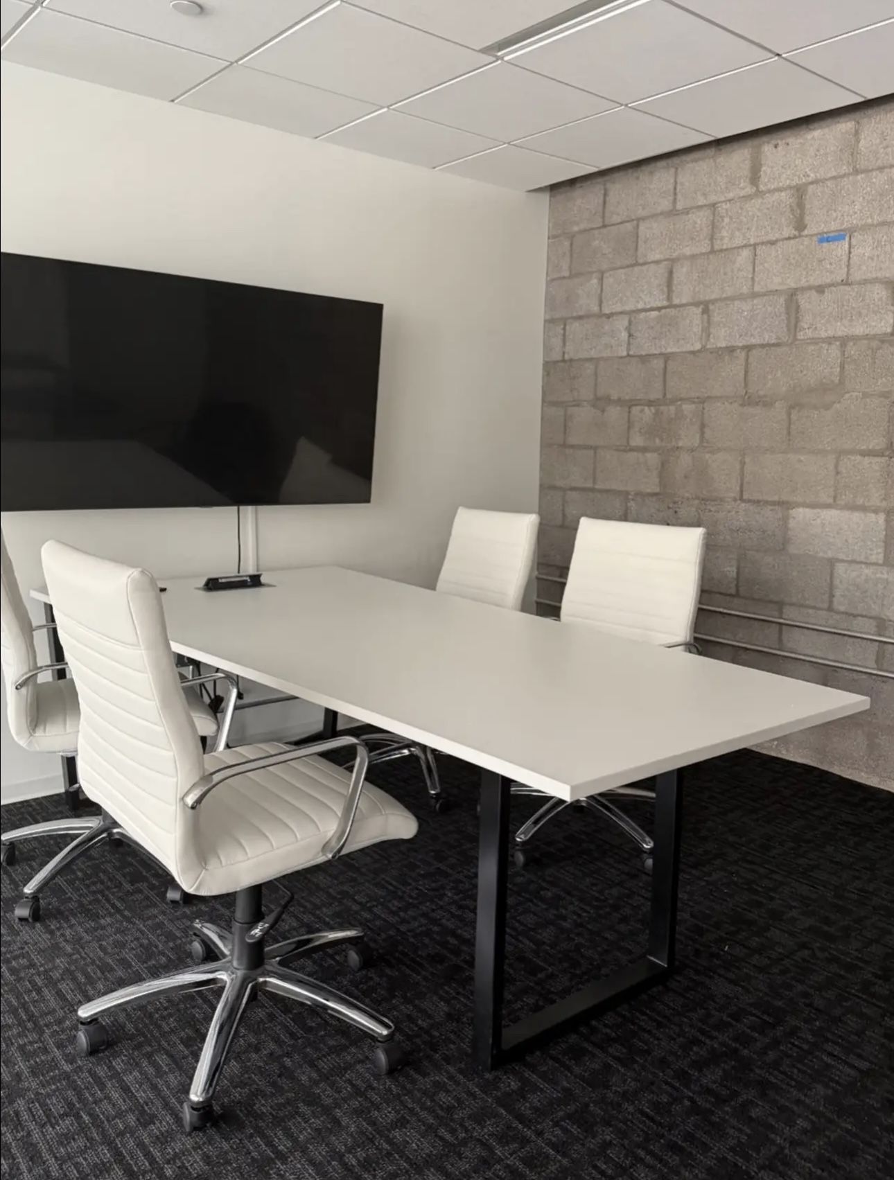 Uline Media Conference Table (96”x48”)