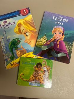 Disney Tangled, Frozen, Encanto books