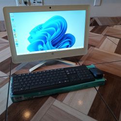 HP-20-ALL in One-AMD E2-7110-8gb Ram-128gb HD SSD Solid 