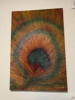 Beautiful textured wall art