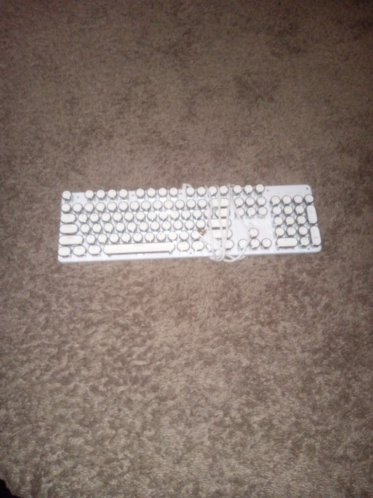 Keyboard, Color White