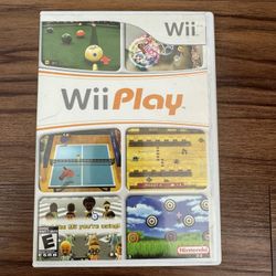 Nintendo Wii Game / Cd. Wii Play