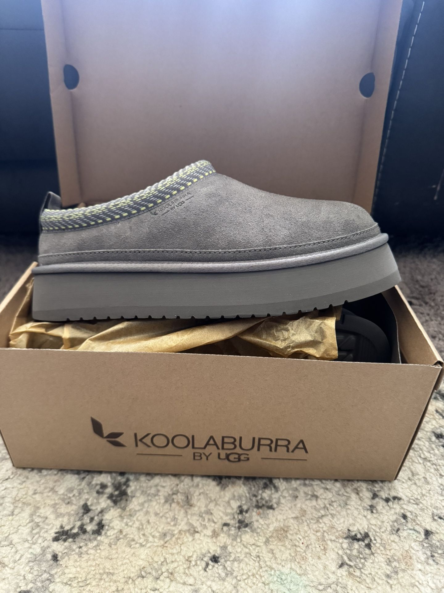 Kookaburra Ugg Platform Slippers