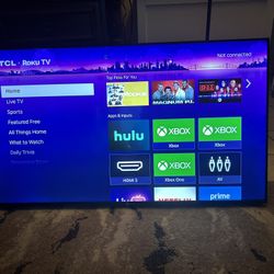 TCL TV 48in.