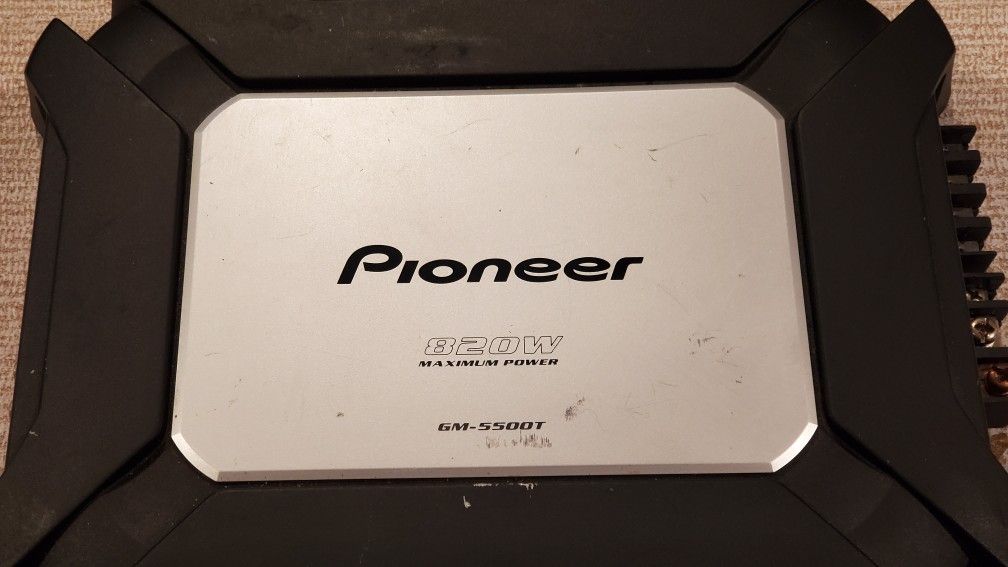 Pioneer GM-5500T 820W 2 Channel Full Range Amplifier