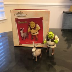 Hallmark Keepsake Ornament SHREK AND DONKEY