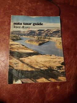 Auto Tour Guide:Travel Alberta Canada 1981