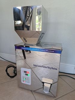 digital particle filling machine