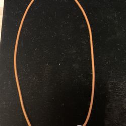 Pearls on Leather Cord Necklace 