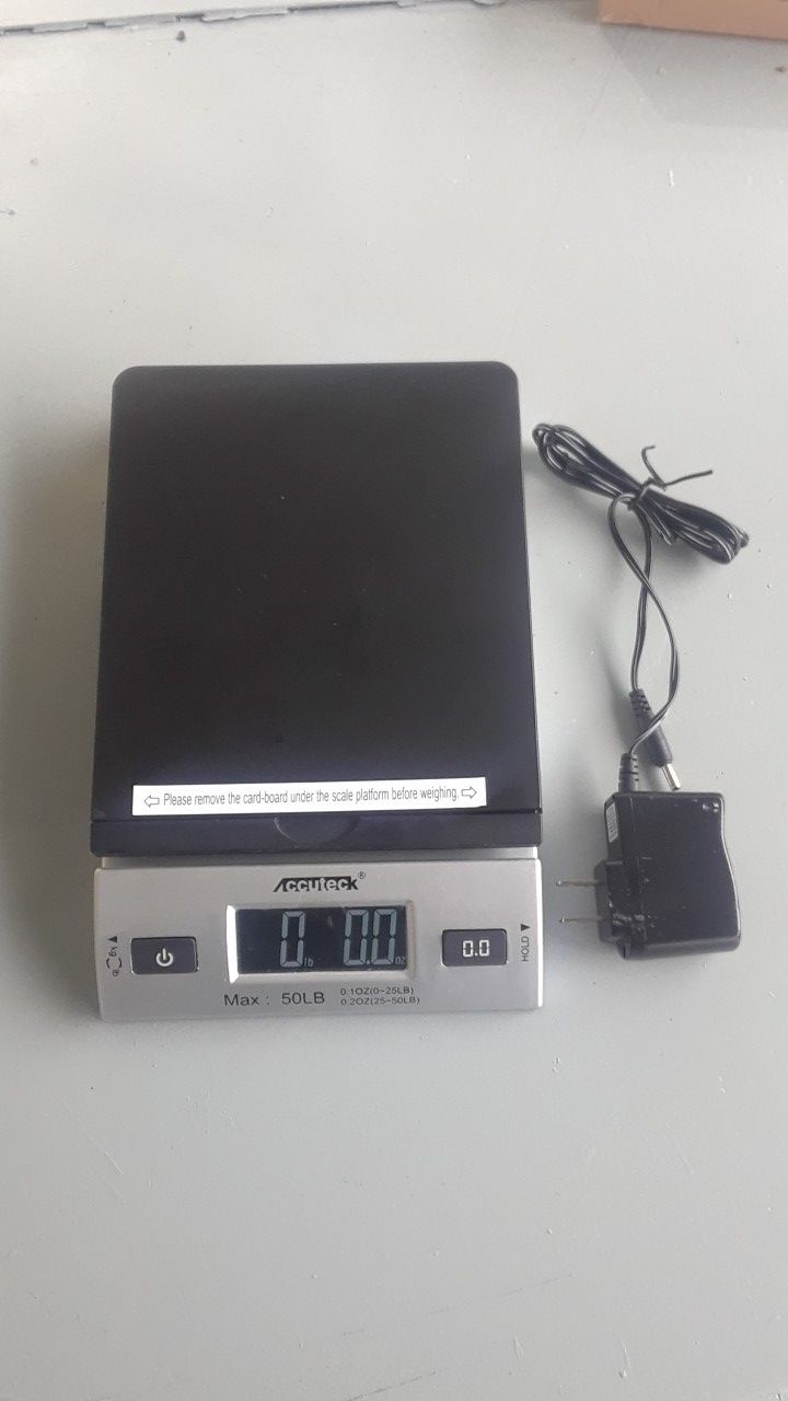 ACCUTECK W-8250-50bs Digital Postal Scale Like new