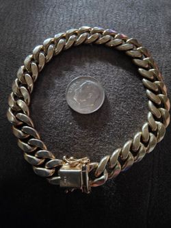 Real gold ten carat bracelet