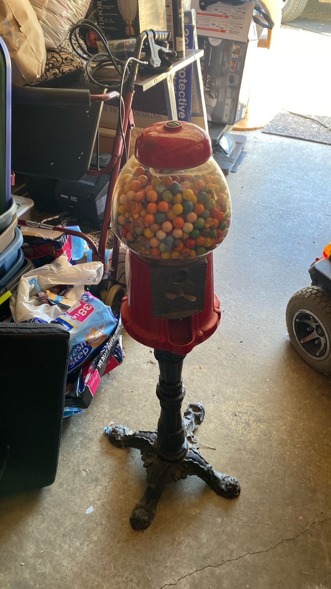 Antique Gum Ball Machine