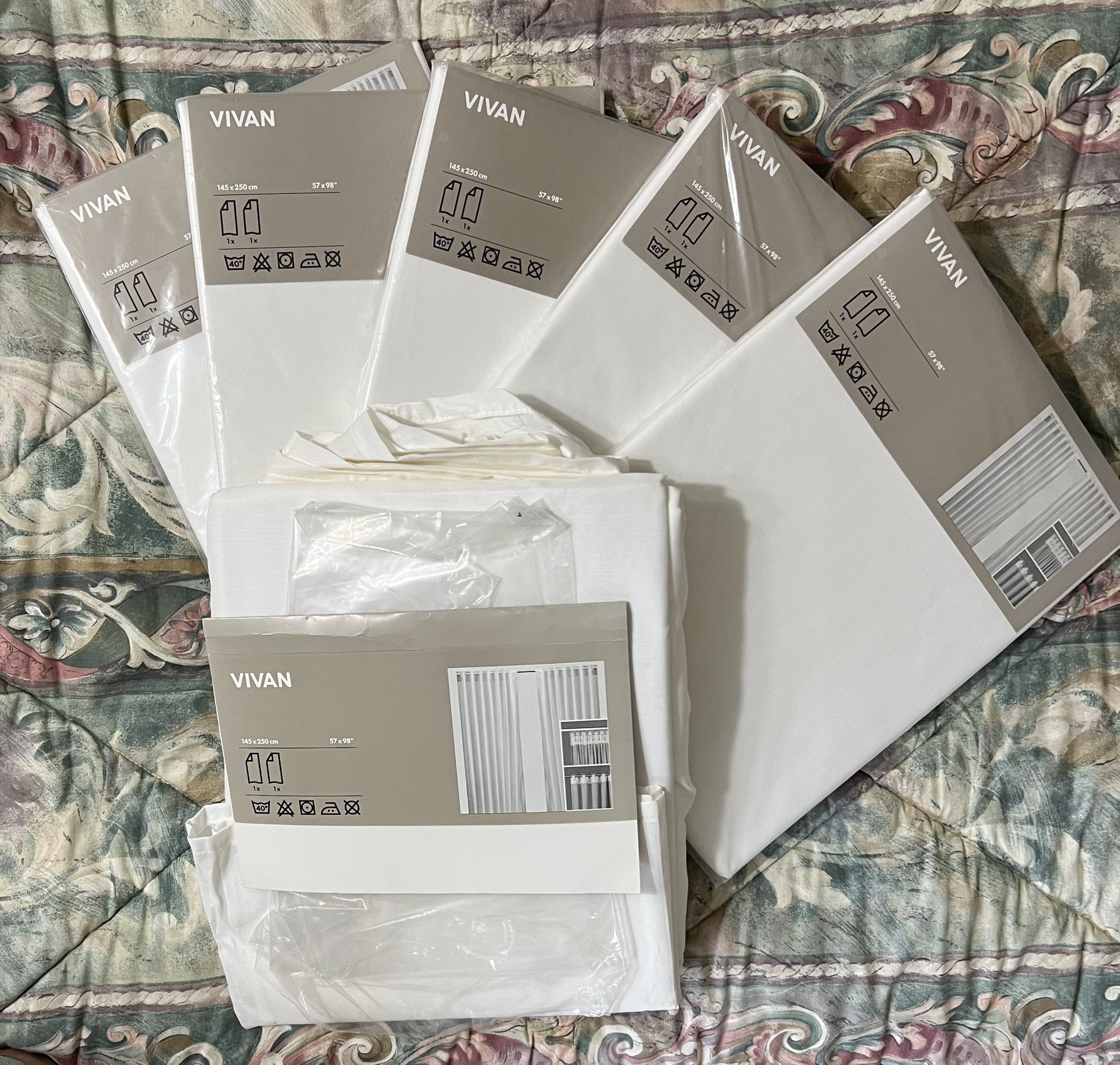 IKEA Vivian Curtains New