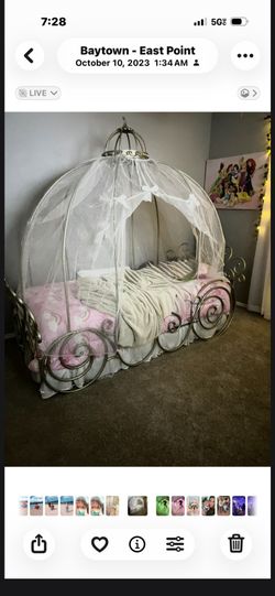 Disney Princess Fairytale Carriage Bed Frame