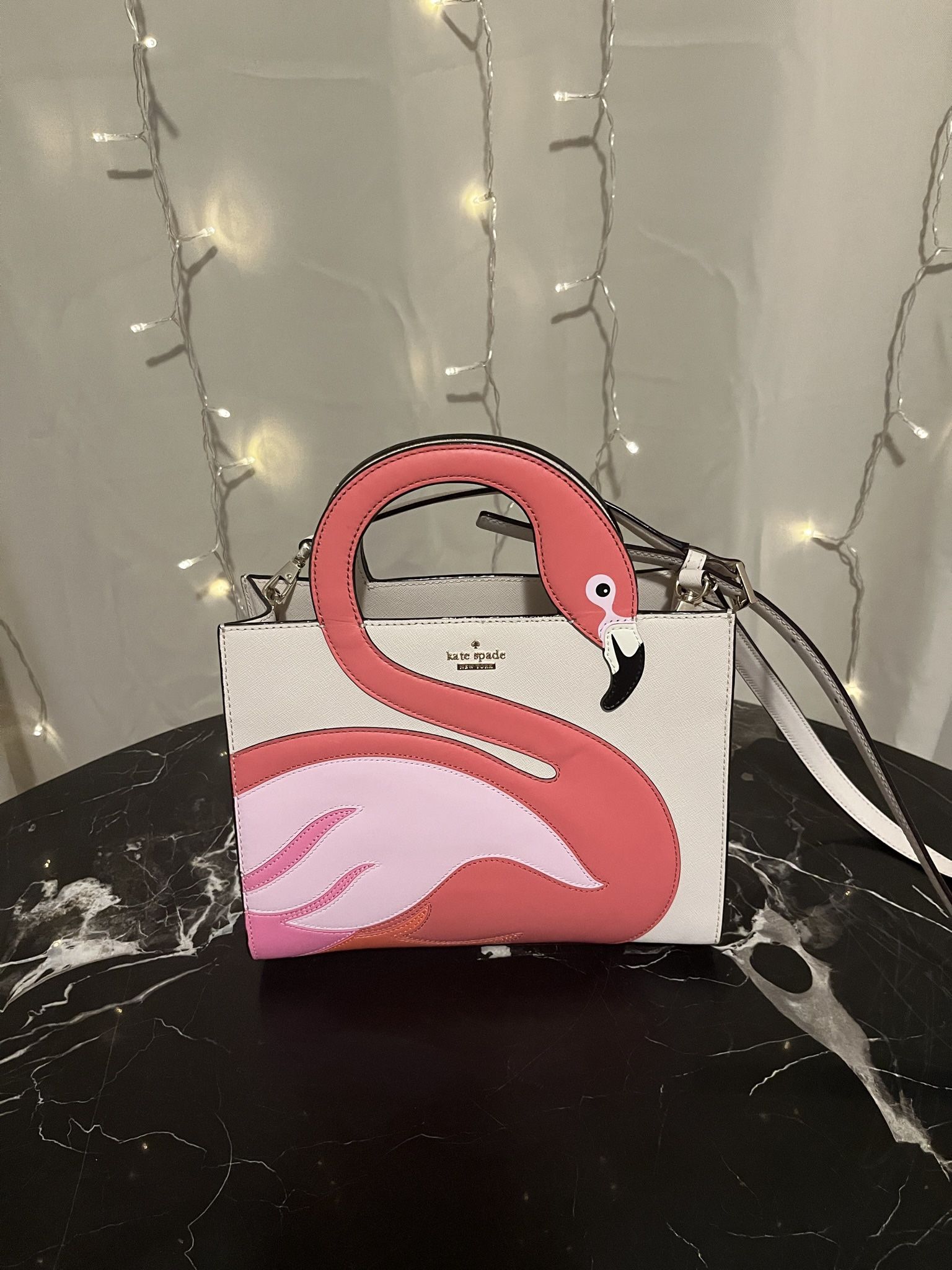 Kate Spade Flamingo Handbag