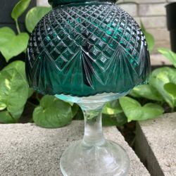 Emerald Green Lamp