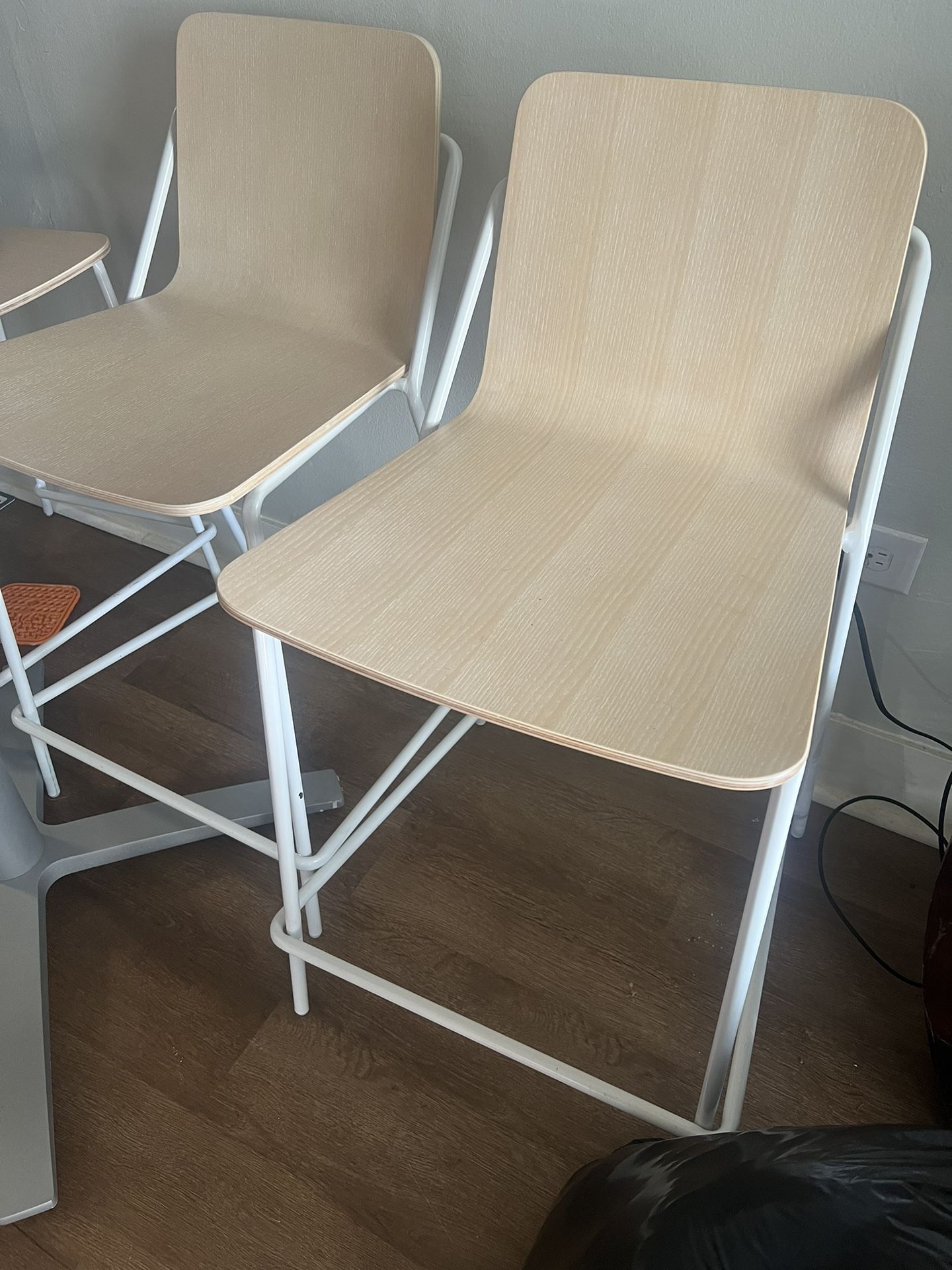 Natural Ash Colored DuPont 30” (seat Height) Bar Stools From Wayfair Sold Together Or Separately