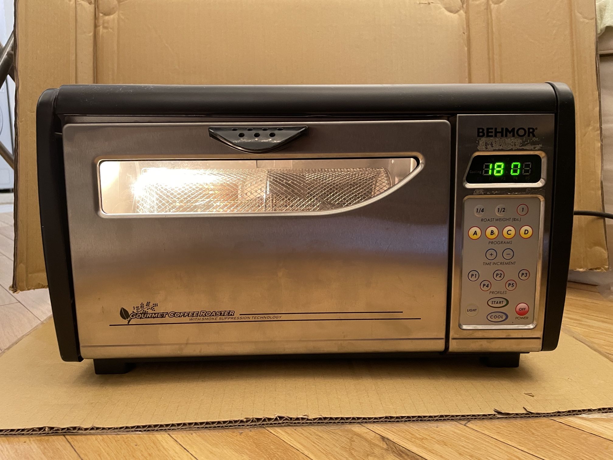 Behmor 1600 Plus TO9500T Personal Coffee Roaster