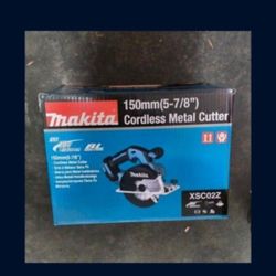 Makita XSC02Z 18V LXTR Lithium-lon Brushless Cordless 5-7/8" Metal Cutting Saw, Tool Only