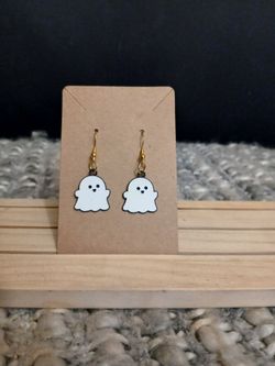 Ghost Drop Earrings