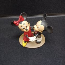 Minnie And Mickey Statuette