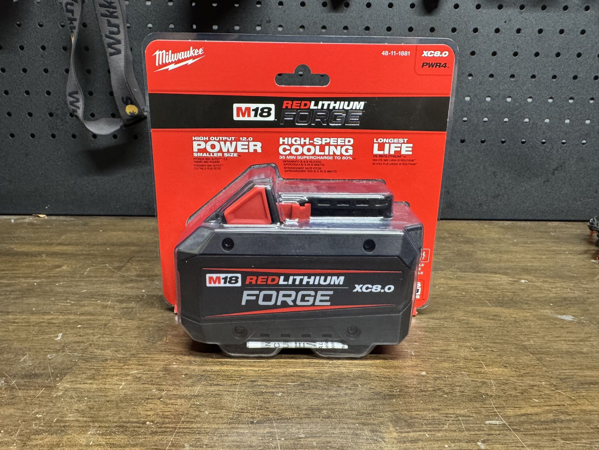 Milwaukee M18 FORGE XC 8.0 Ah Battery