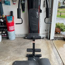 HOME GYM With 125 Lb. Weight Stack